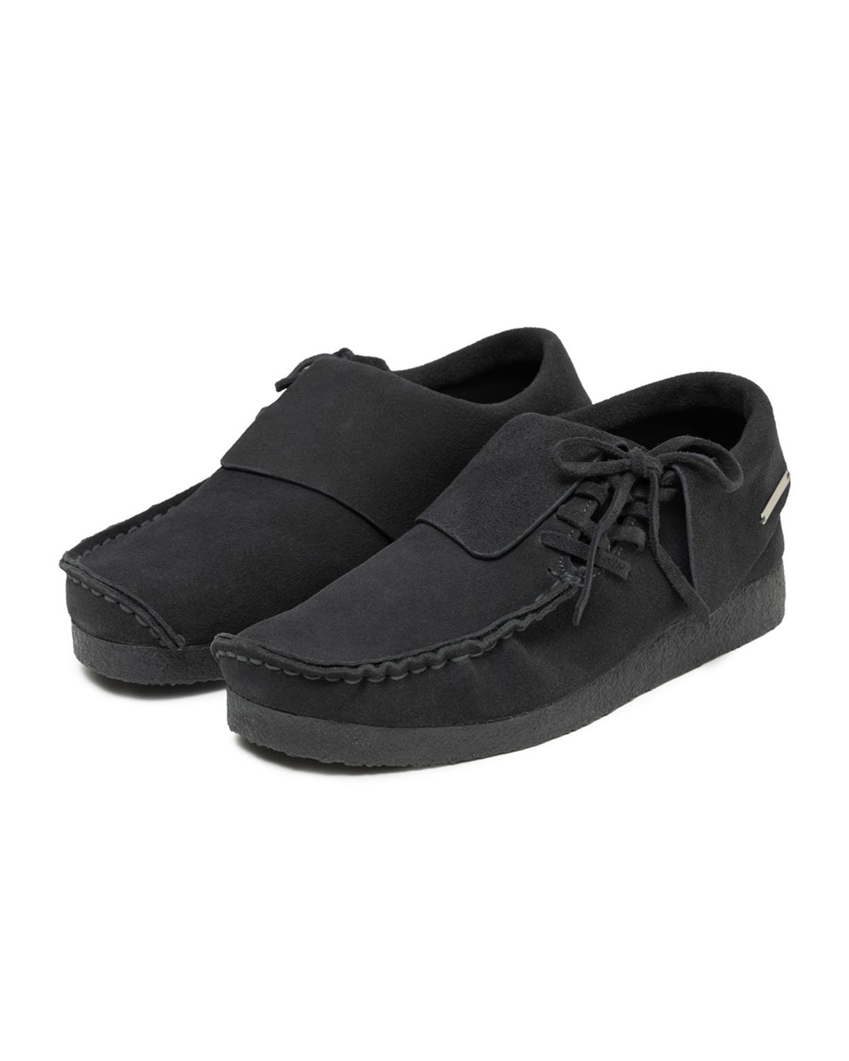 미세키서울(MISEKI SEOUL) [미세키서울X플러피시트러스] Hotaru Flap Moccasin CHARCOAL