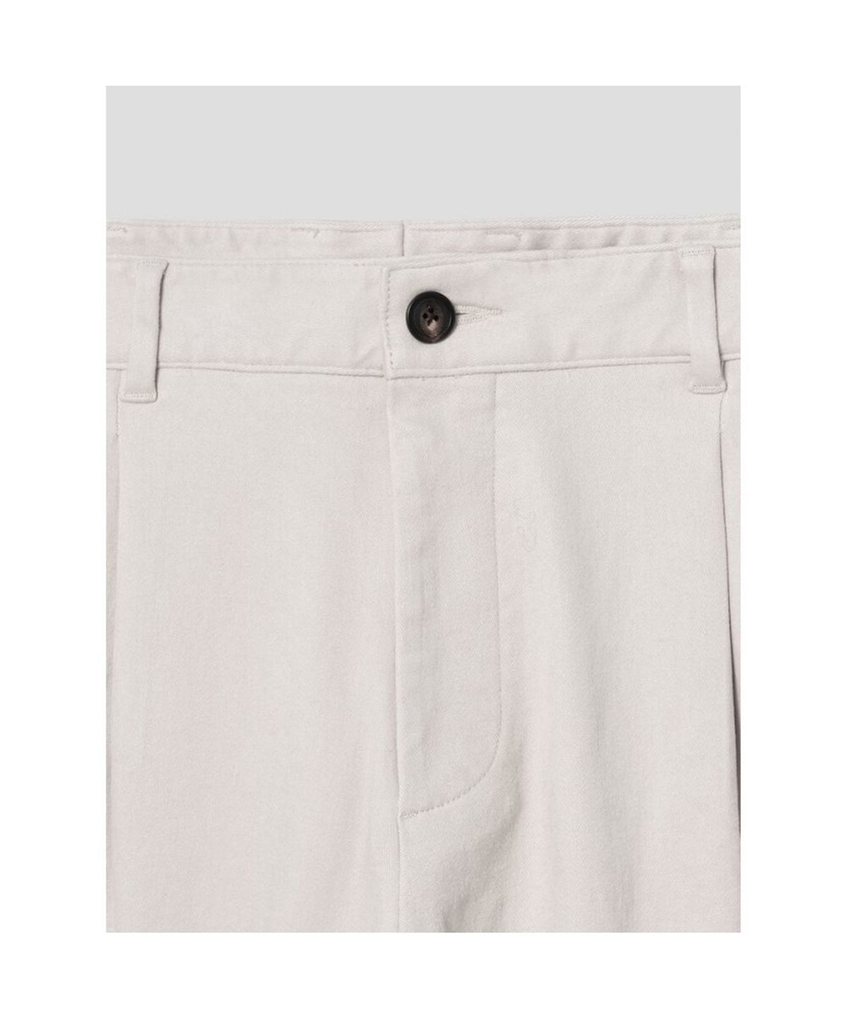 시프트지(SHIFT.G) Semi Wide Brushed Cotton Pants  Ivory