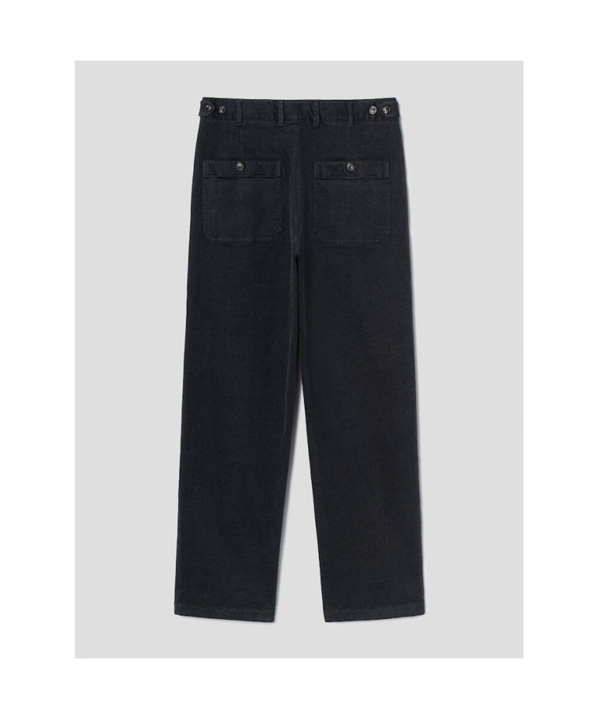 시프트지(SHIFT.G) Semi Wide Brushed Cotton Pants  Navy