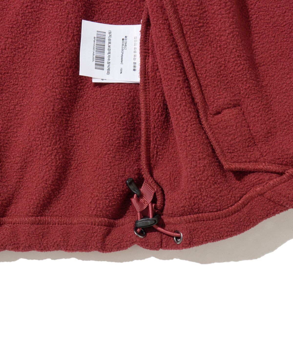 버터플라이 스포츠웨어(BUTTERFLY SPORTSWEAR) 엑티브 플리스 자켓 버건디