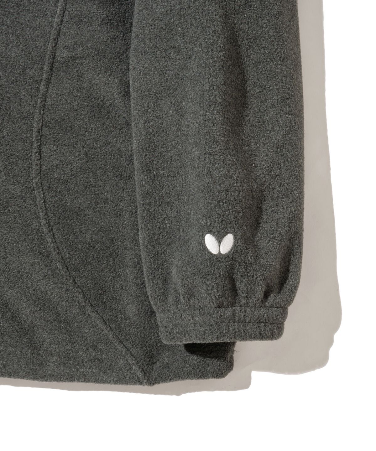 버터플라이 스포츠웨어(BUTTERFLY SPORTSWEAR) 엑티브 플리스 자켓 차콜