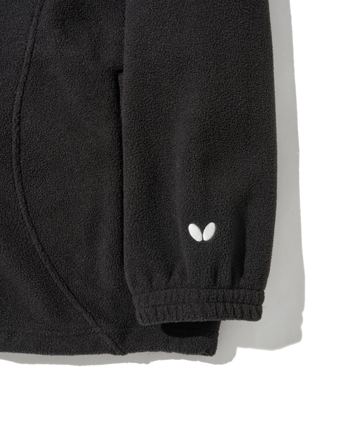 버터플라이 스포츠웨어(BUTTERFLY SPORTSWEAR) 엑티브 플리스 자켓 블랙