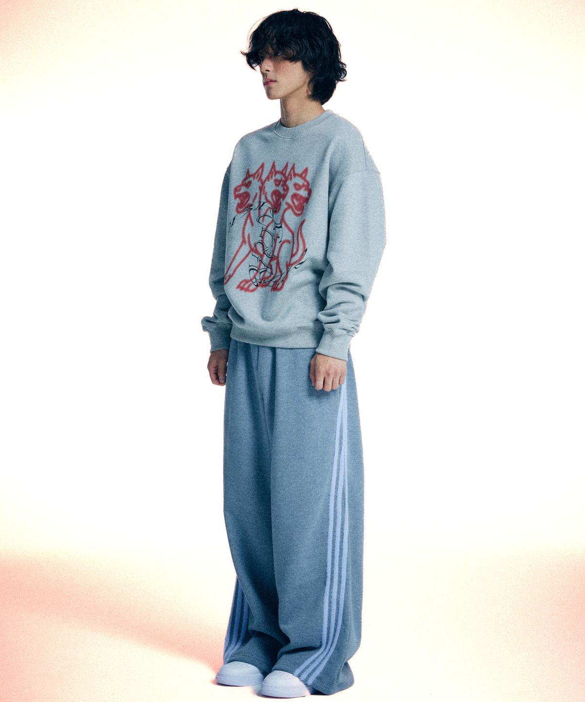 유얼쎄시(YOUR SASSY) Curveline Stellar Sweat Pants (GRAY)