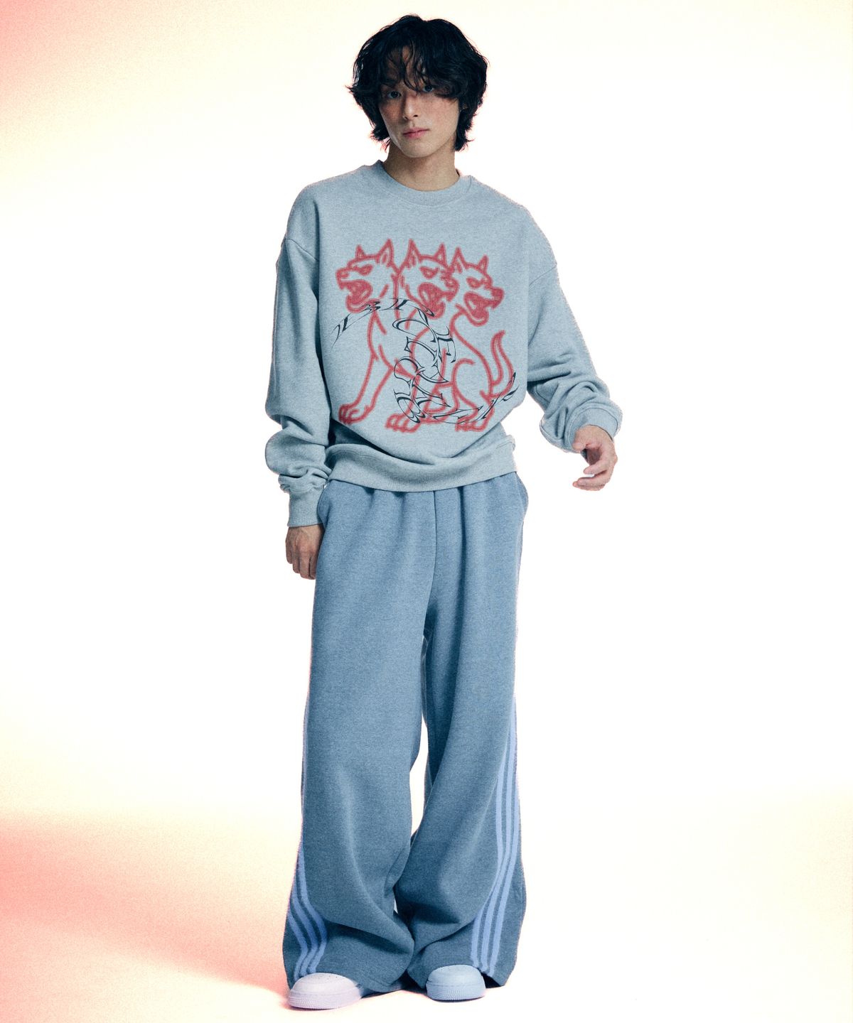 유얼쎄시(YOUR SASSY) Curveline Stellar Sweat Pants (GRAY)