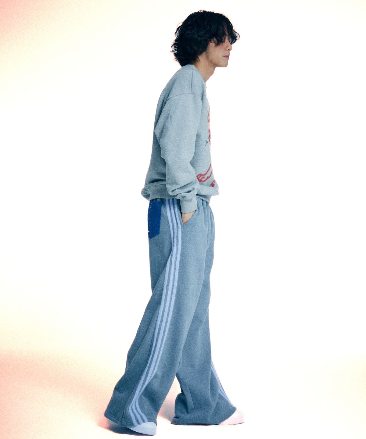 유얼쎄시(YOUR SASSY) Curveline Stellar Sweat Pants (GRAY)