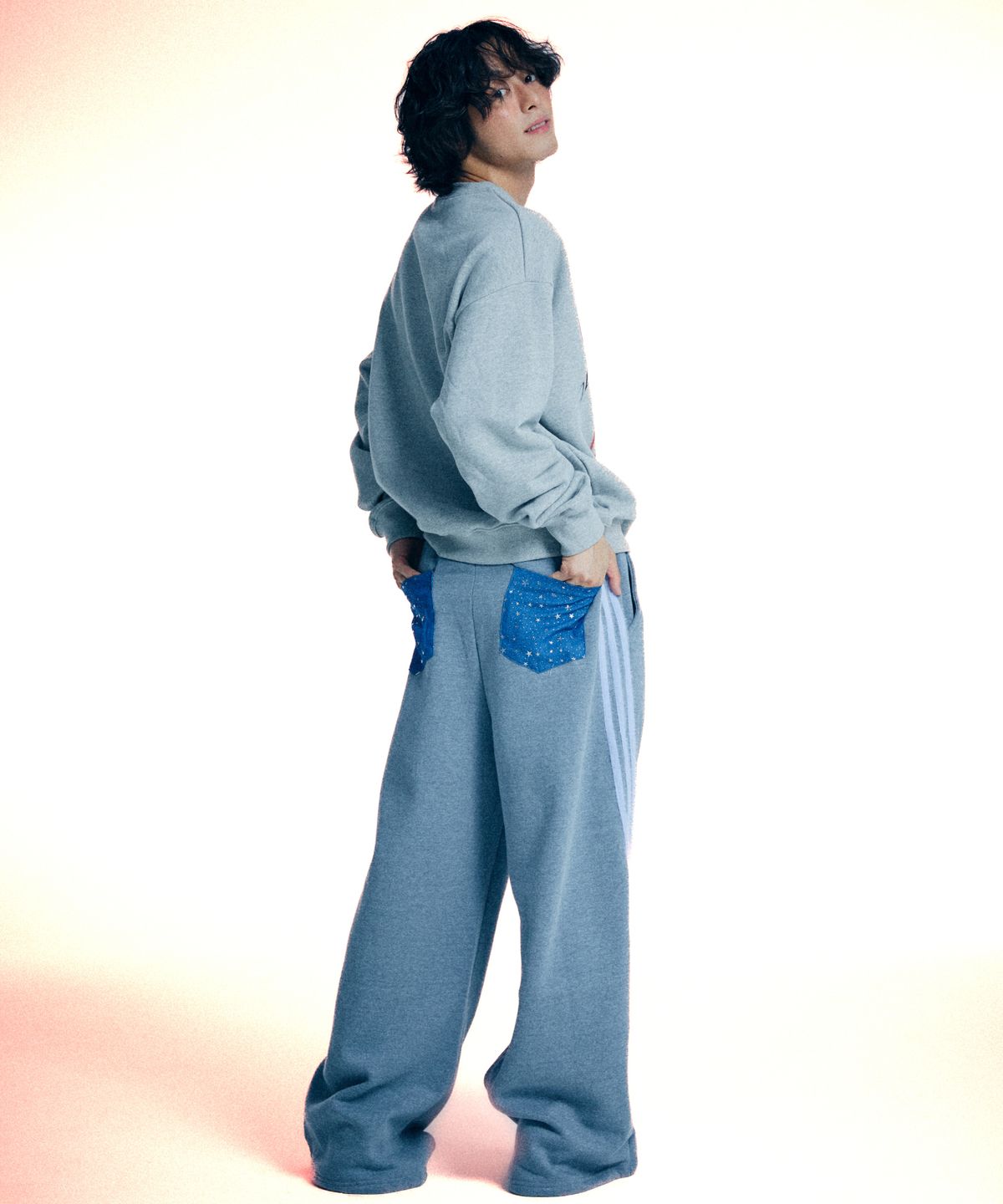 유얼쎄시(YOUR SASSY) Curveline Stellar Sweat Pants (GRAY)