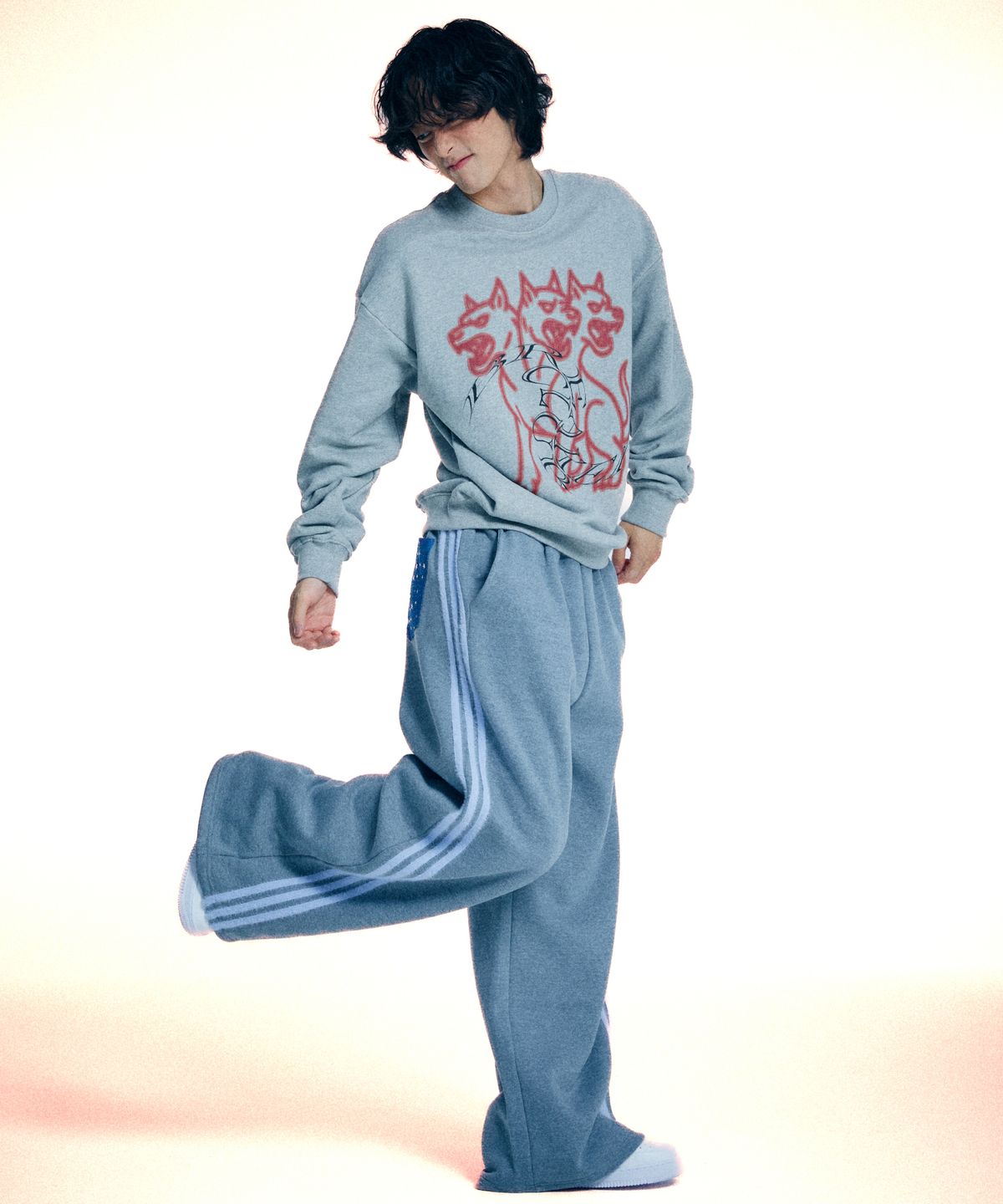 유얼쎄시(YOUR SASSY) Curveline Stellar Sweat Pants (GRAY)