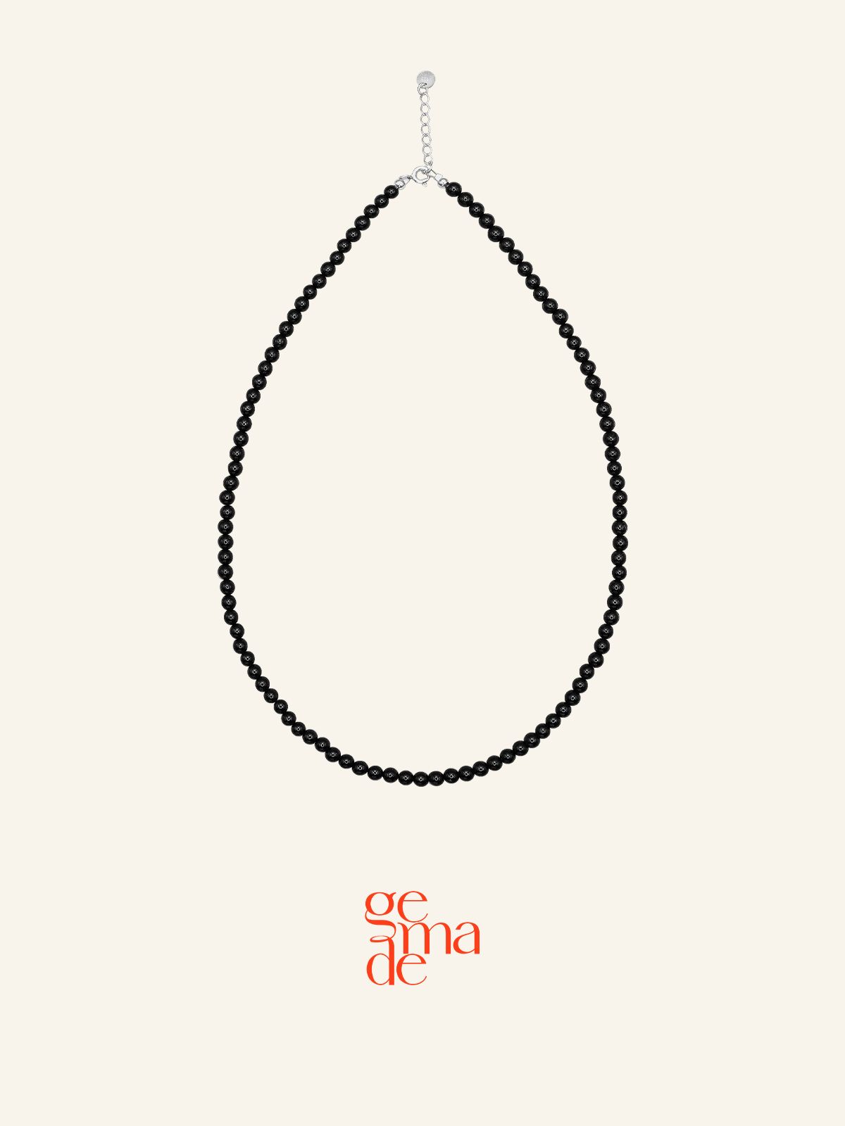 제마드(GEMADE) Black onyx necklace #N033