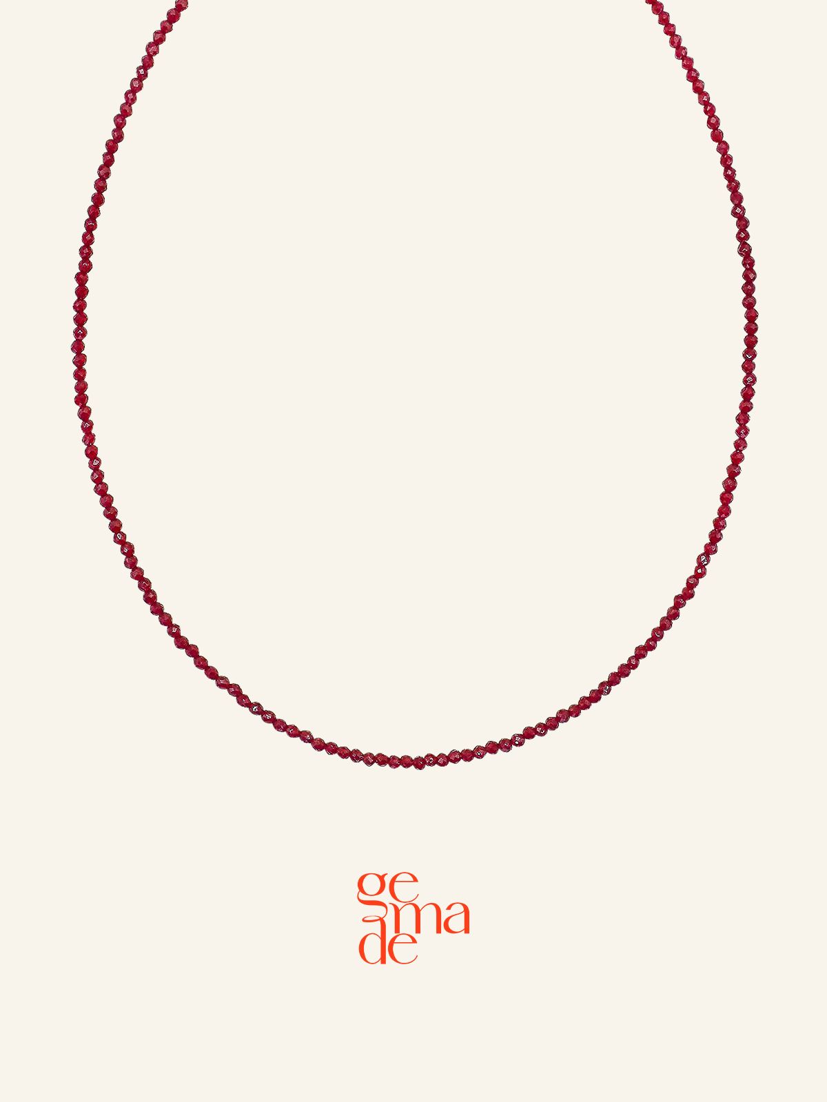 제마드(GEMADE) Cherry ade necklace #N034