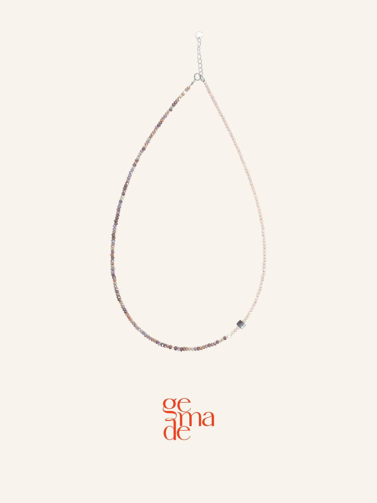 제마드(GEMADE) Blonde labrado necklace #N044