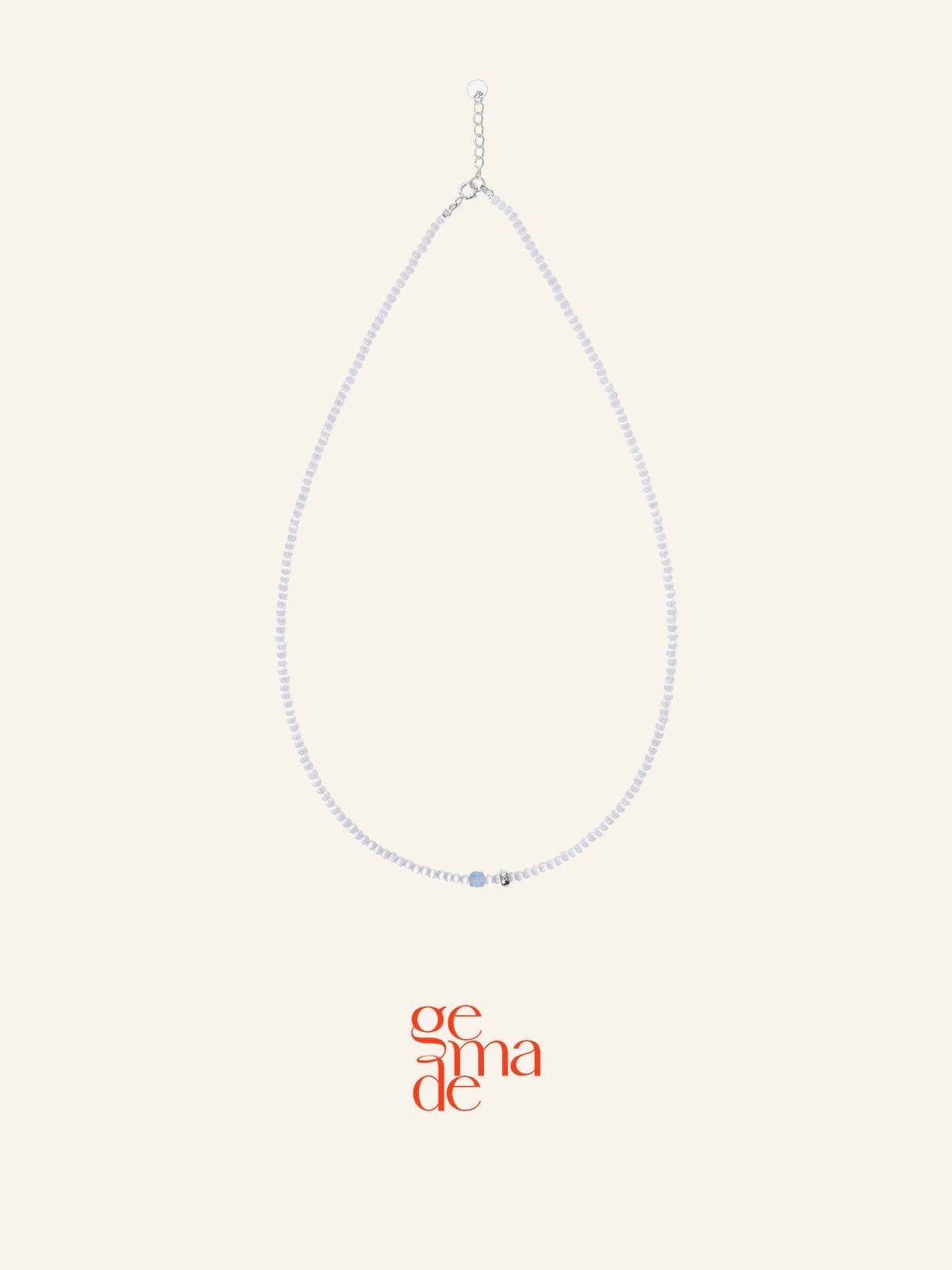 제마드(GEMADE) Your wave necklace #N045
