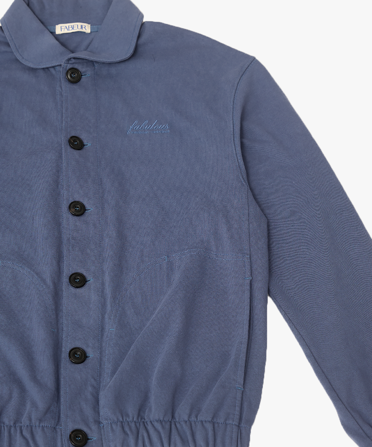 파버(FABEUR) FRENCH JERSEY BLOUSON (SLATE BLUE)