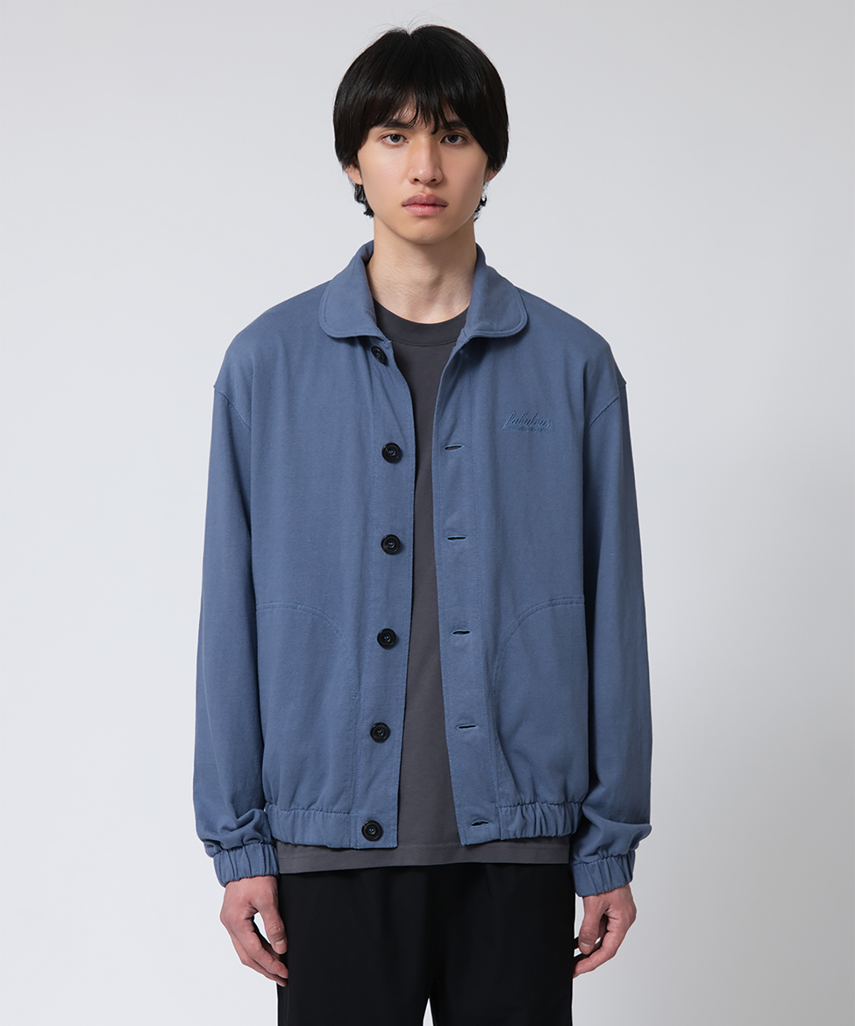 파버(FABEUR) FRENCH JERSEY BLOUSON (SLATE BLUE)