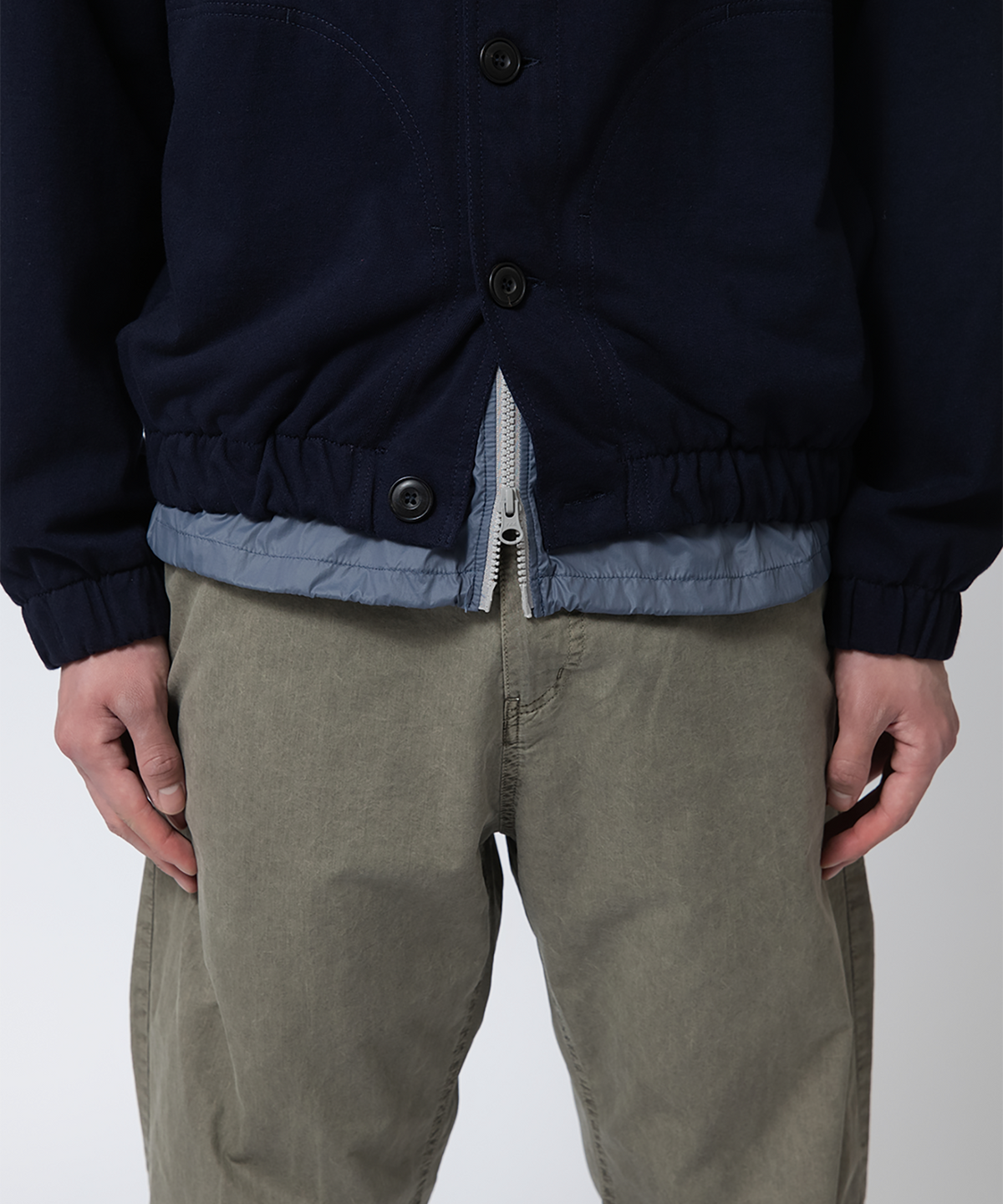 파버(FABEUR) FRENCH JERSEY BLOUSON (DEEP NAVY)
