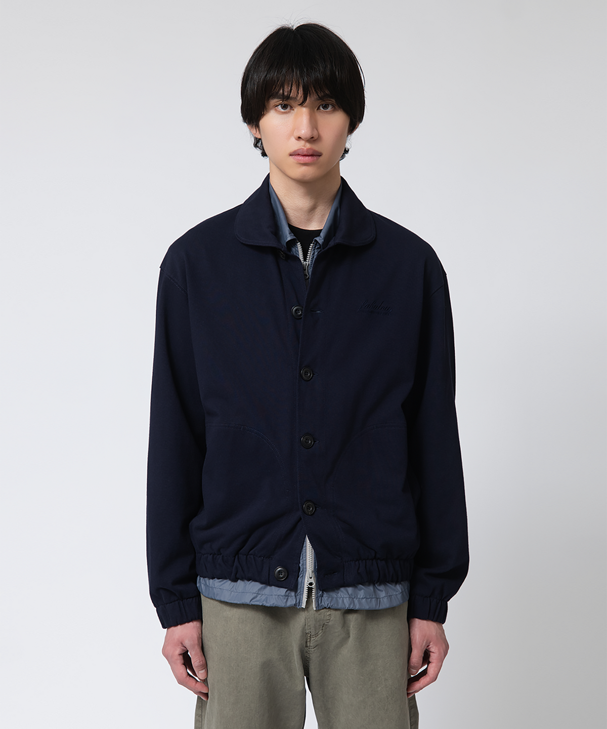 파버(FABEUR) FRENCH JERSEY BLOUSON (DEEP NAVY)