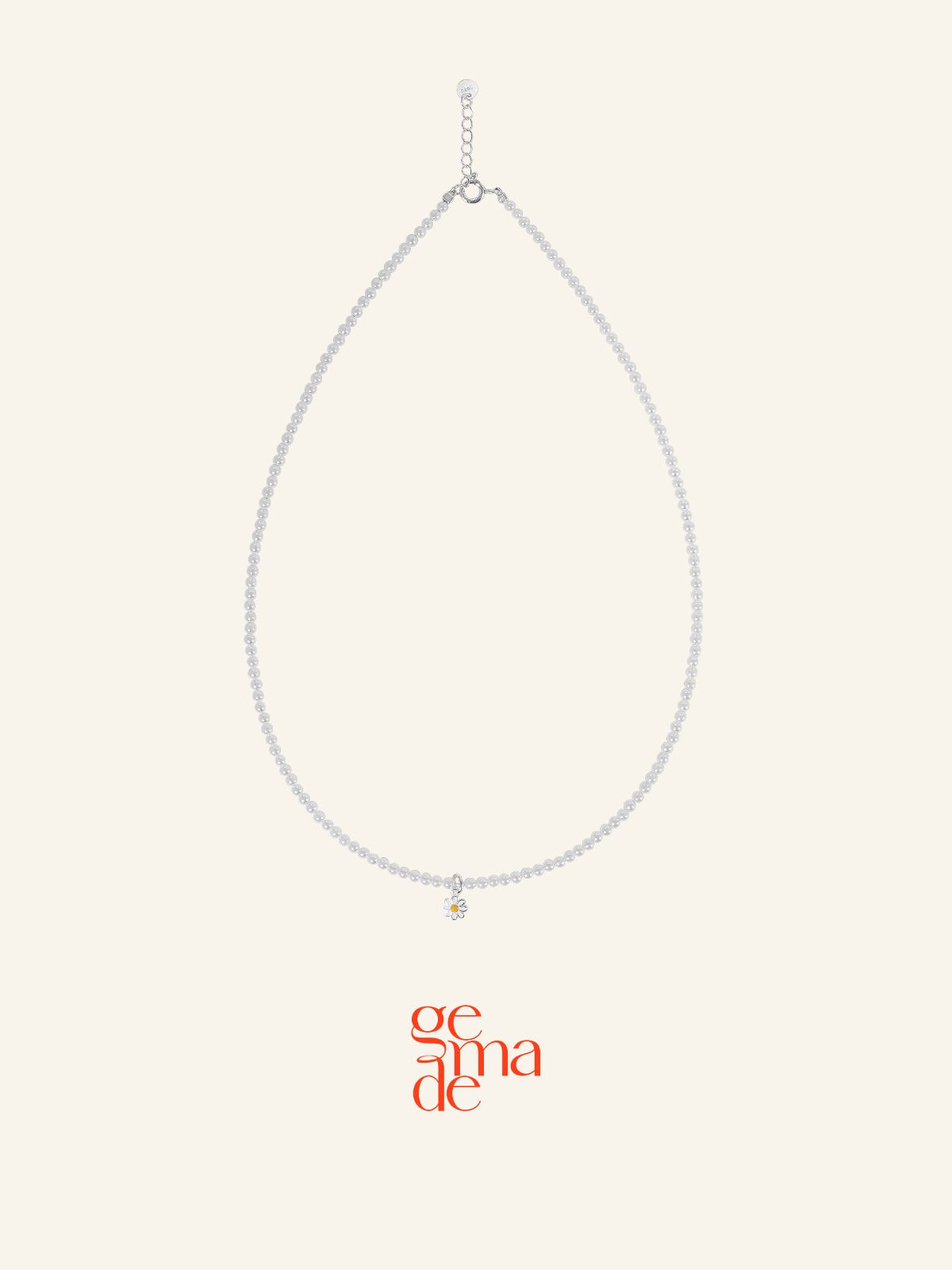 제마드(GEMADE) Daisy flower necklace #N059