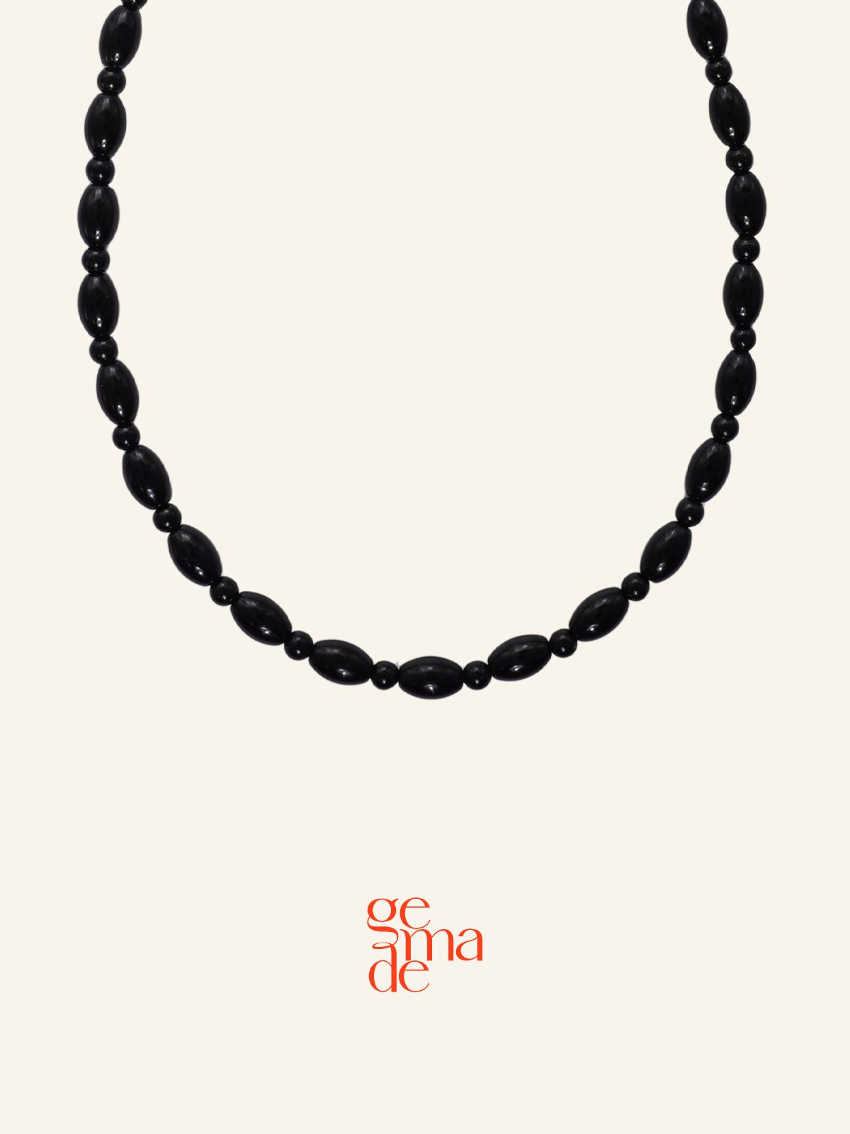 제마드(GEMADE) Black seed Necklace #N067