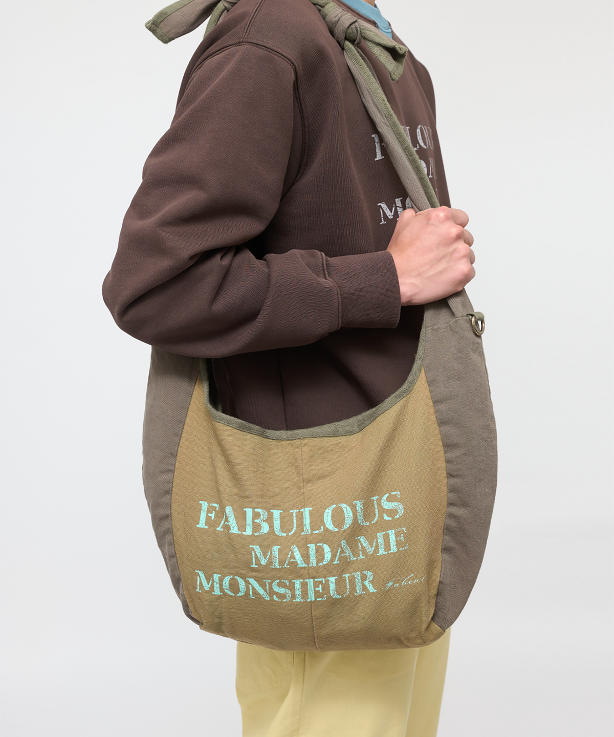 파버(FABEUR) VÉLO BAG (KHAKI/PRINTING)