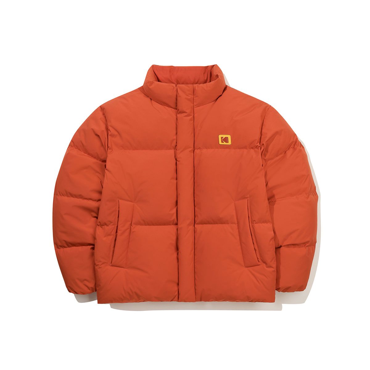 코닥(KODAK) 스텐넥 덕다운 자켓 ORANGE