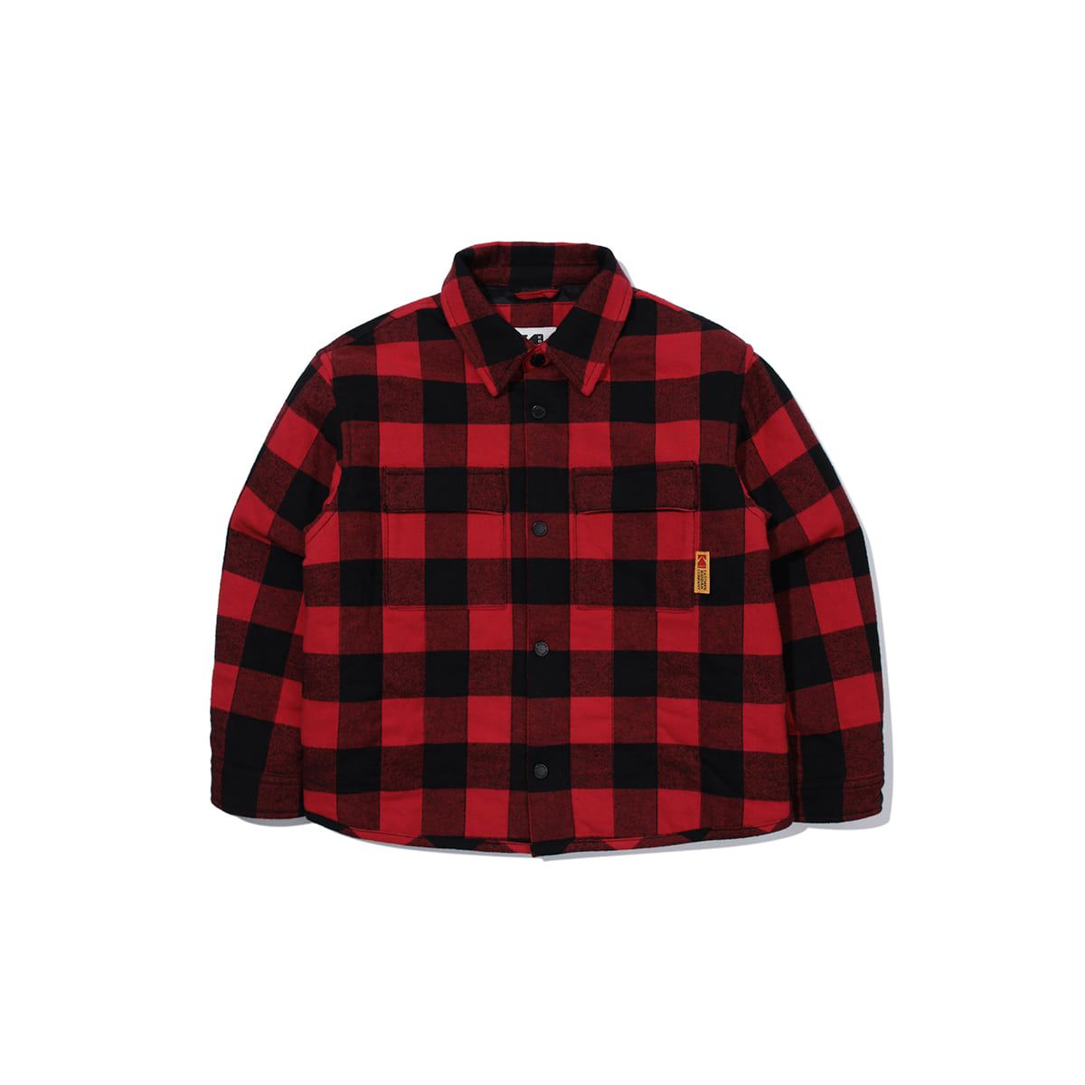 코닥 키즈(KODAK KIDS) 체크 패딩 셔켓 키즈 RED