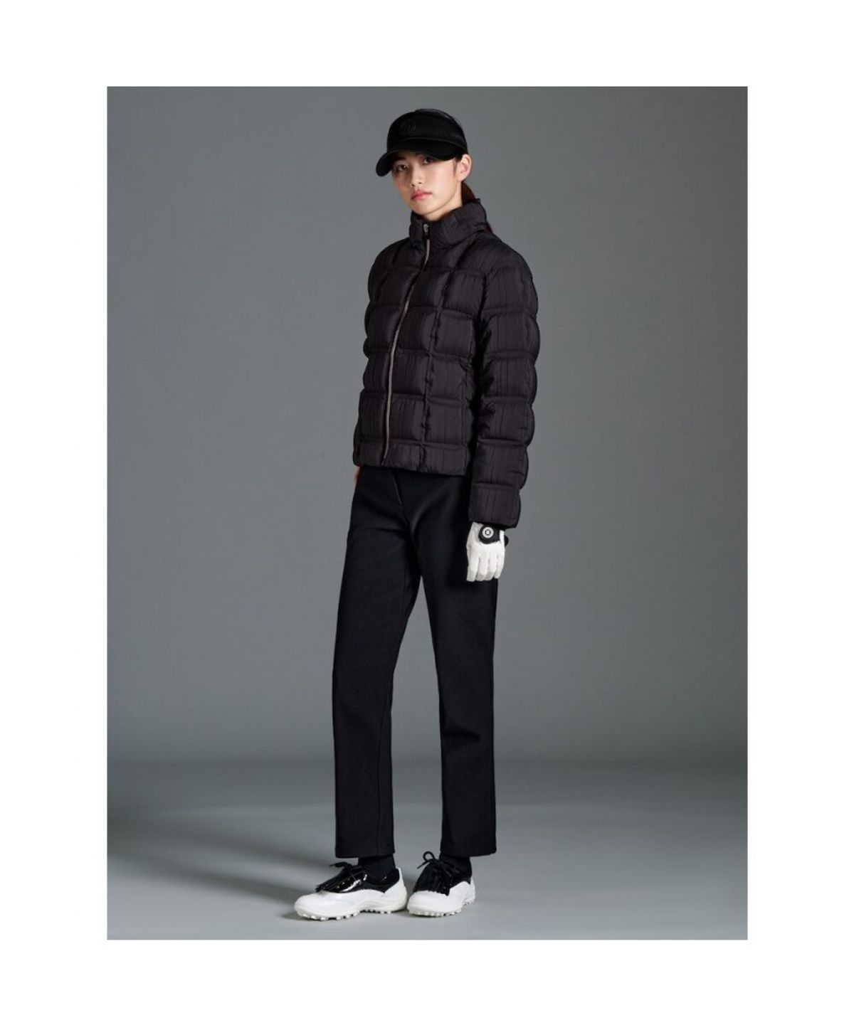 빈폴골프(BEANPOLE GOLF) 여성 숏기장 다운 - 블랙