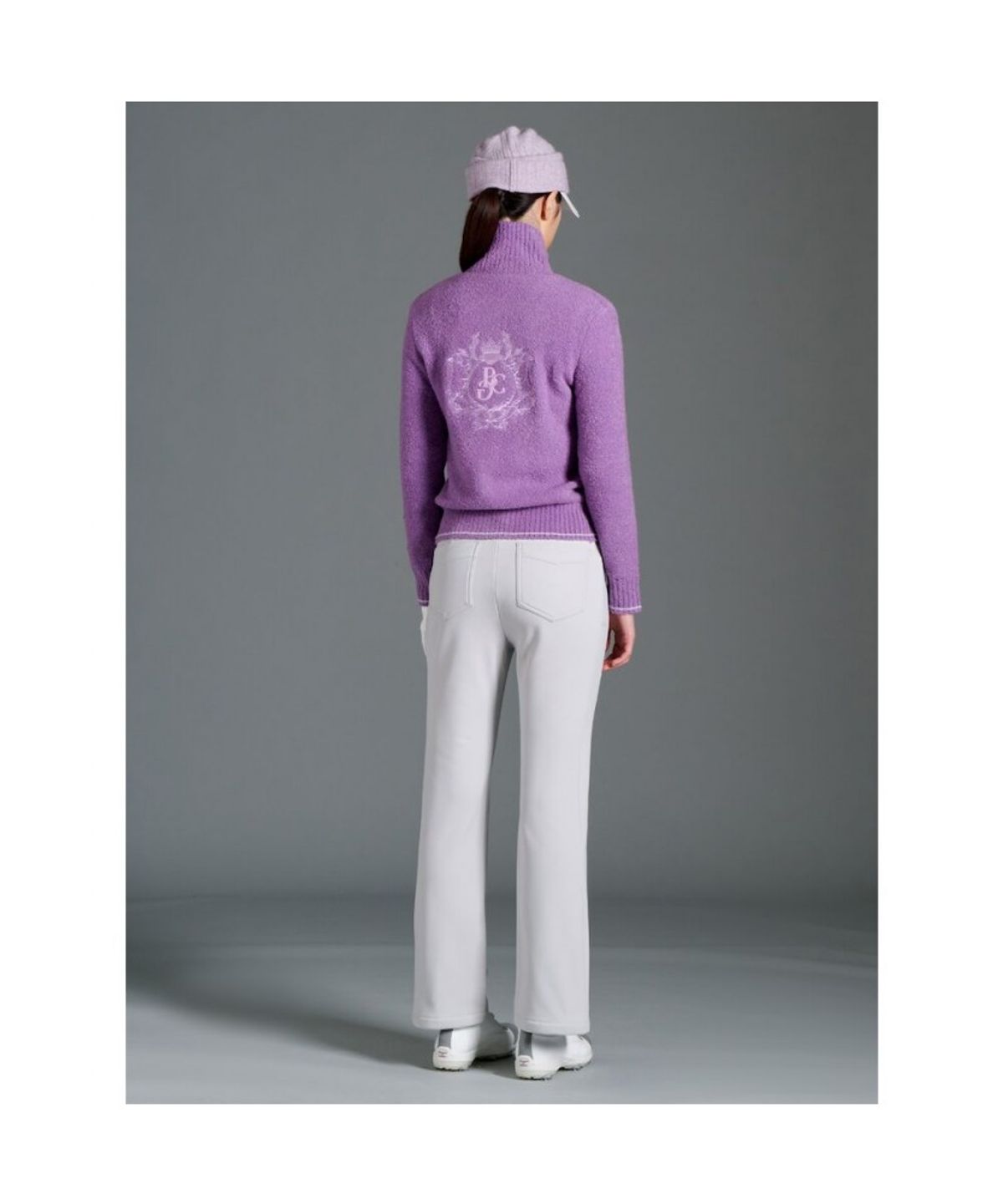 빈폴골프(BEANPOLE GOLF) 여성 뉴본딩 핏업 부츠컷 팬츠 - 라이트 그레이