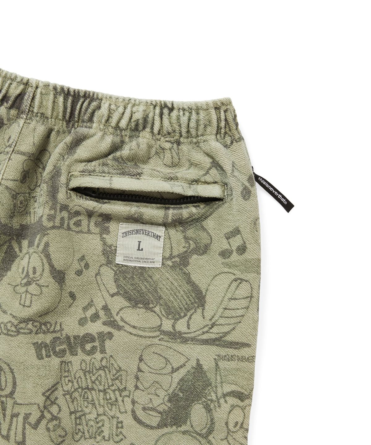 디스이즈네버댓(THISISNEVERTHAT) Crazy BIG Sweatpant Graffiti