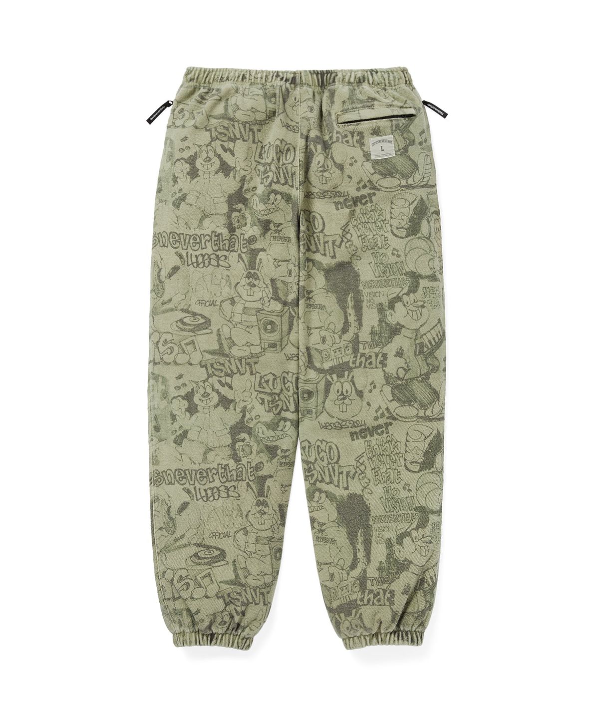 디스이즈네버댓(THISISNEVERTHAT) Crazy BIG Sweatpant Graffiti