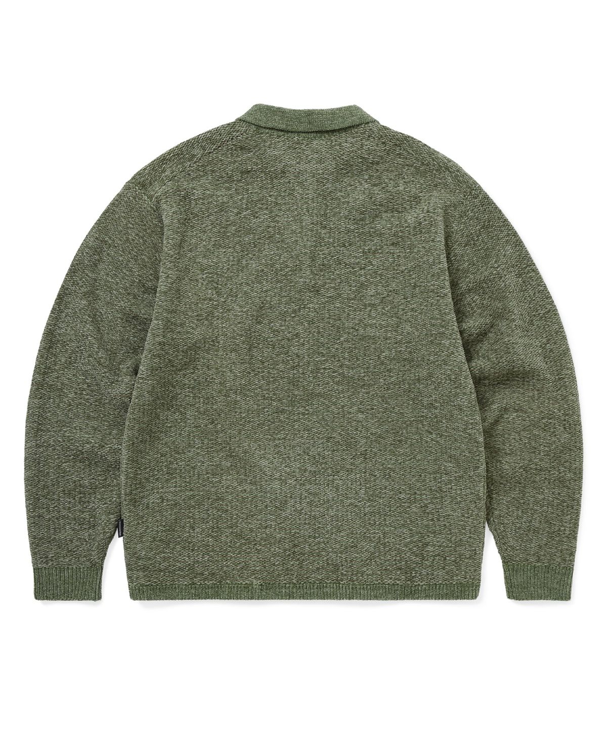 디스이즈네버댓(THISISNEVERTHAT) Velvet Knit Polo Green