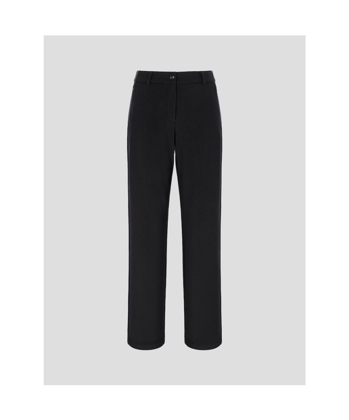빈폴골프(BEANPOLE GOLF) 여성 본딩기모 스트레이트 팬츠 - 블랙