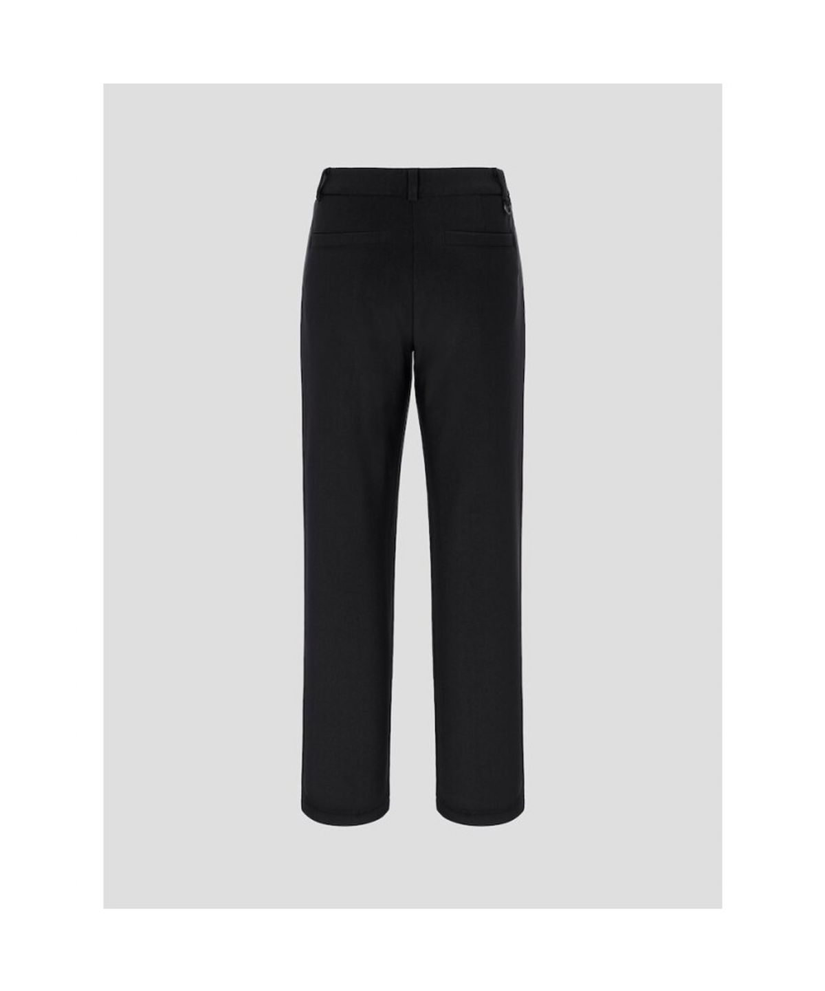 빈폴골프(BEANPOLE GOLF) 여성 본딩기모 스트레이트 팬츠 - 블랙