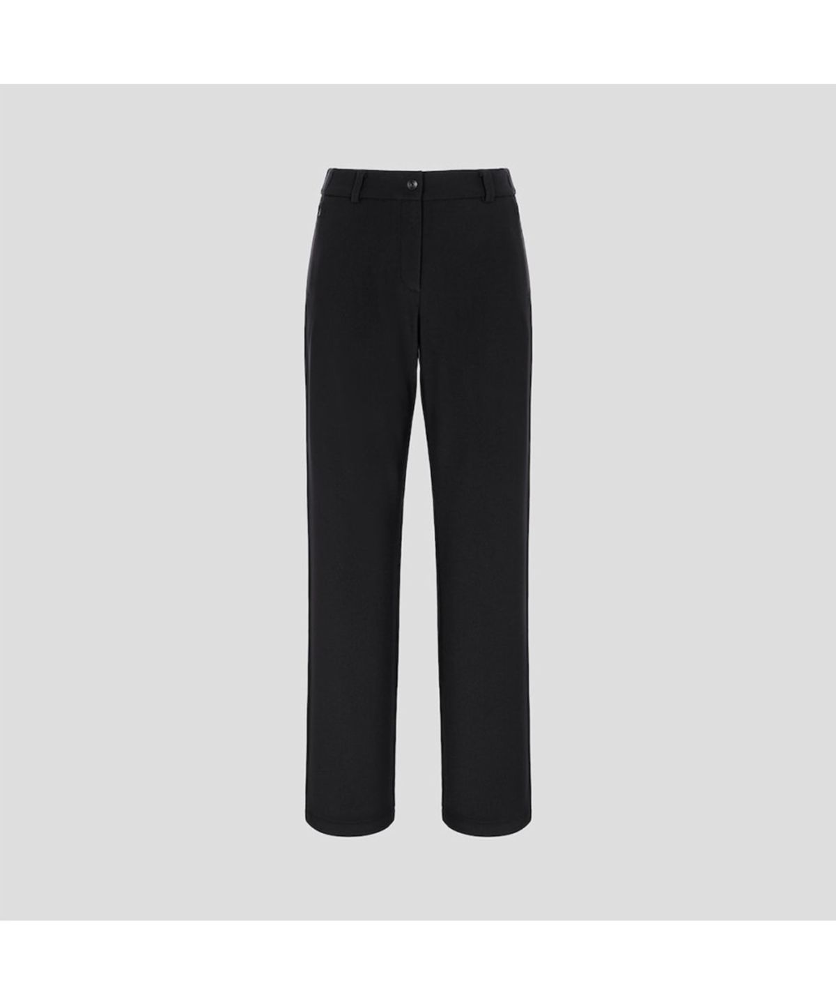 빈폴골프(BEANPOLE GOLF) 여성 본딩기모 스트레이트 팬츠 - 블랙