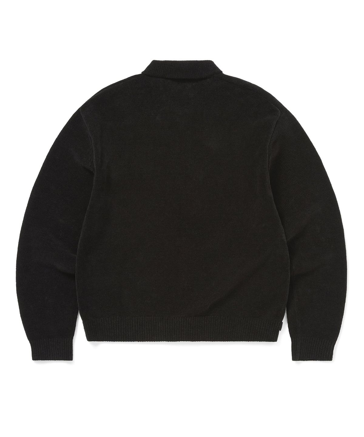 디스이즈네버댓(THISISNEVERTHAT) Argyle Zip Knit Cardigan Black