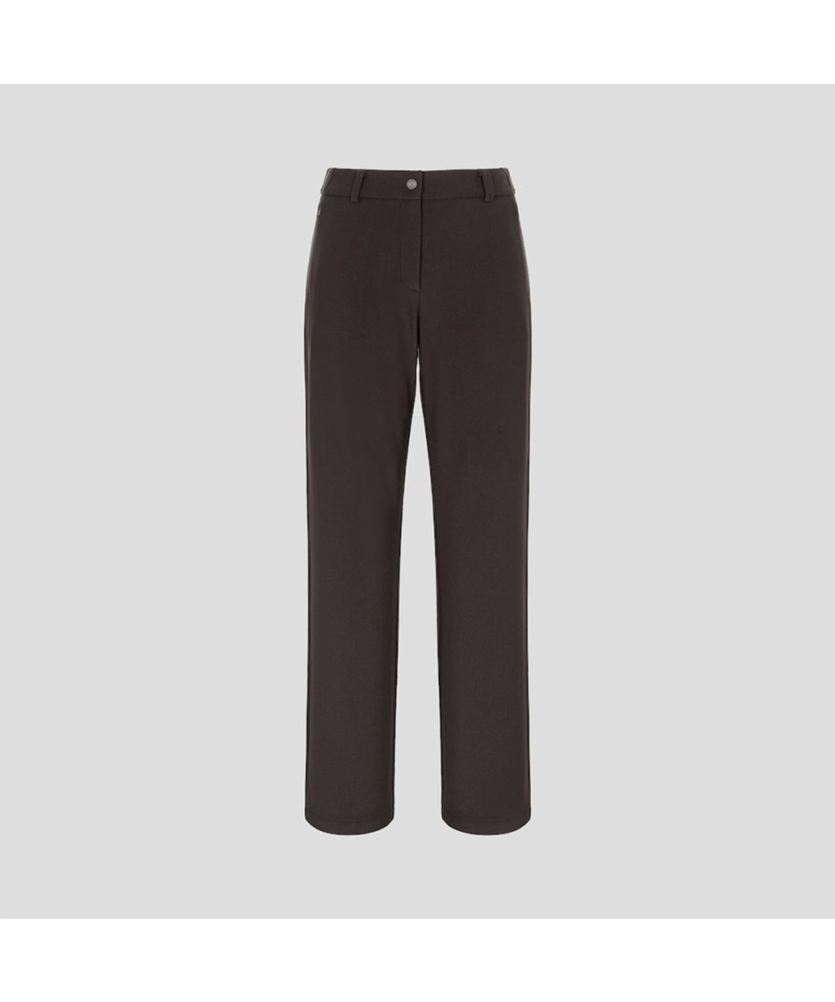 빈폴골프(BEANPOLE GOLF) 여성 본딩기모 스트레이트 팬츠 - 브라운