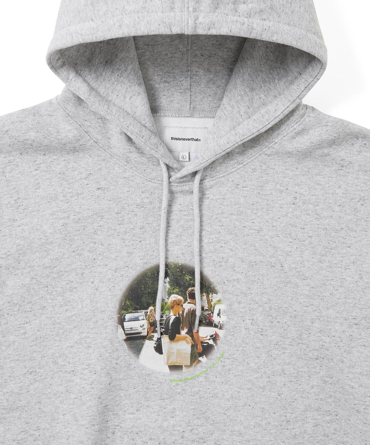 디스이즈네버댓(THISISNEVERTHAT) Park Hoodie Heather Grey