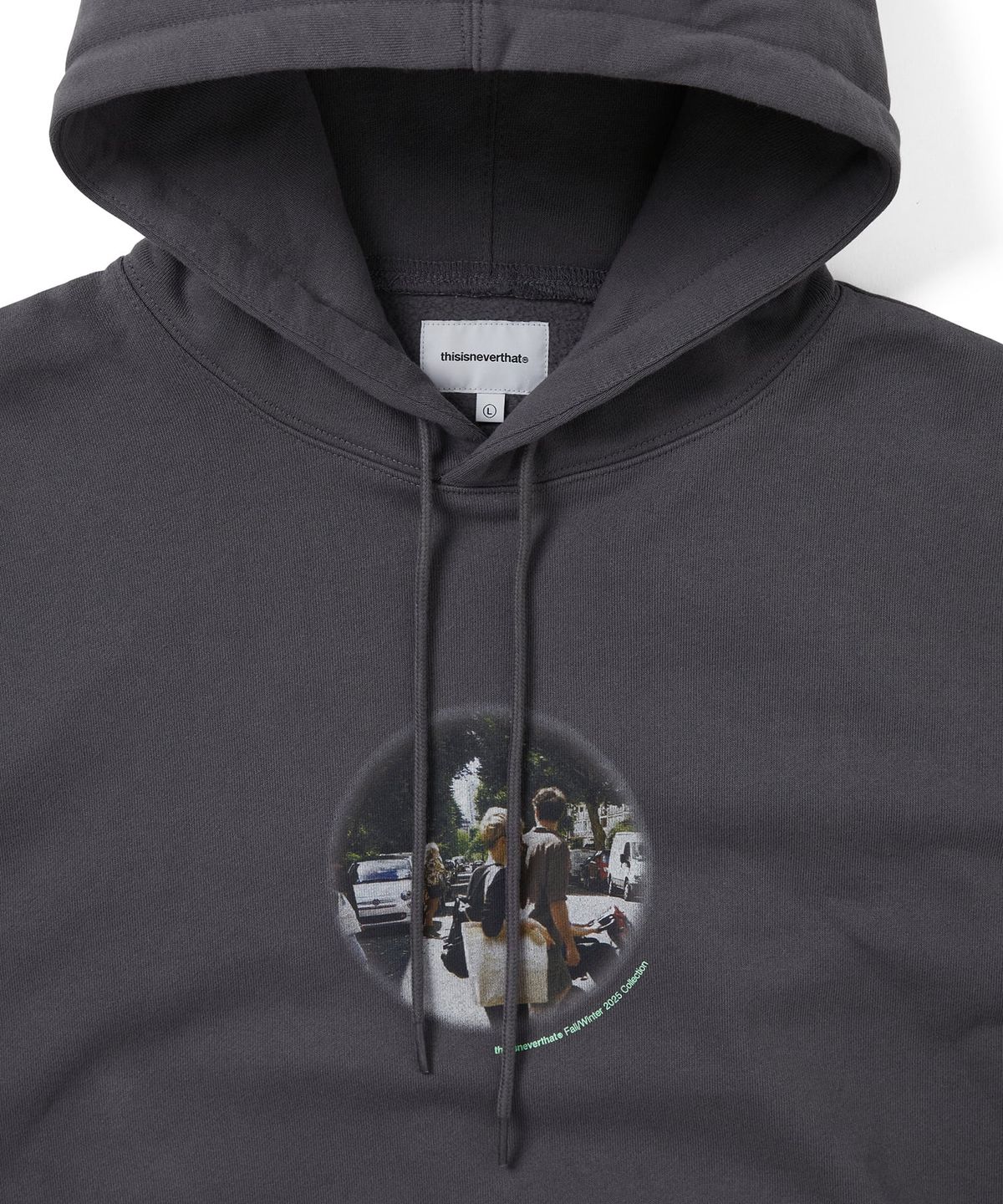 디스이즈네버댓(THISISNEVERTHAT) Park Hoodie Dark Grey