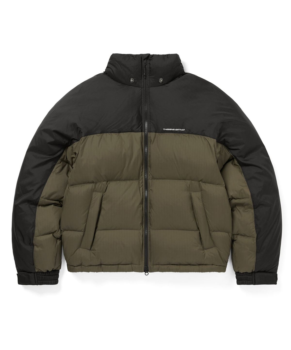 디스이즈네버댓(THISISNEVERTHAT) Multi-Ripstop Down Puffer Jacket Olive