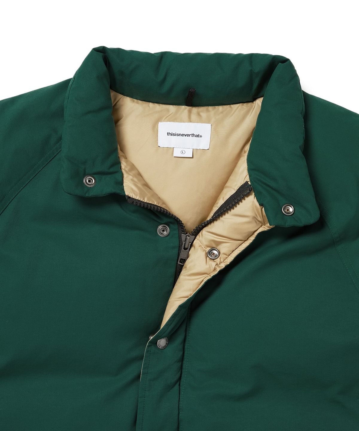 디스이즈네버댓(THISISNEVERTHAT) Classic Down Parka Green