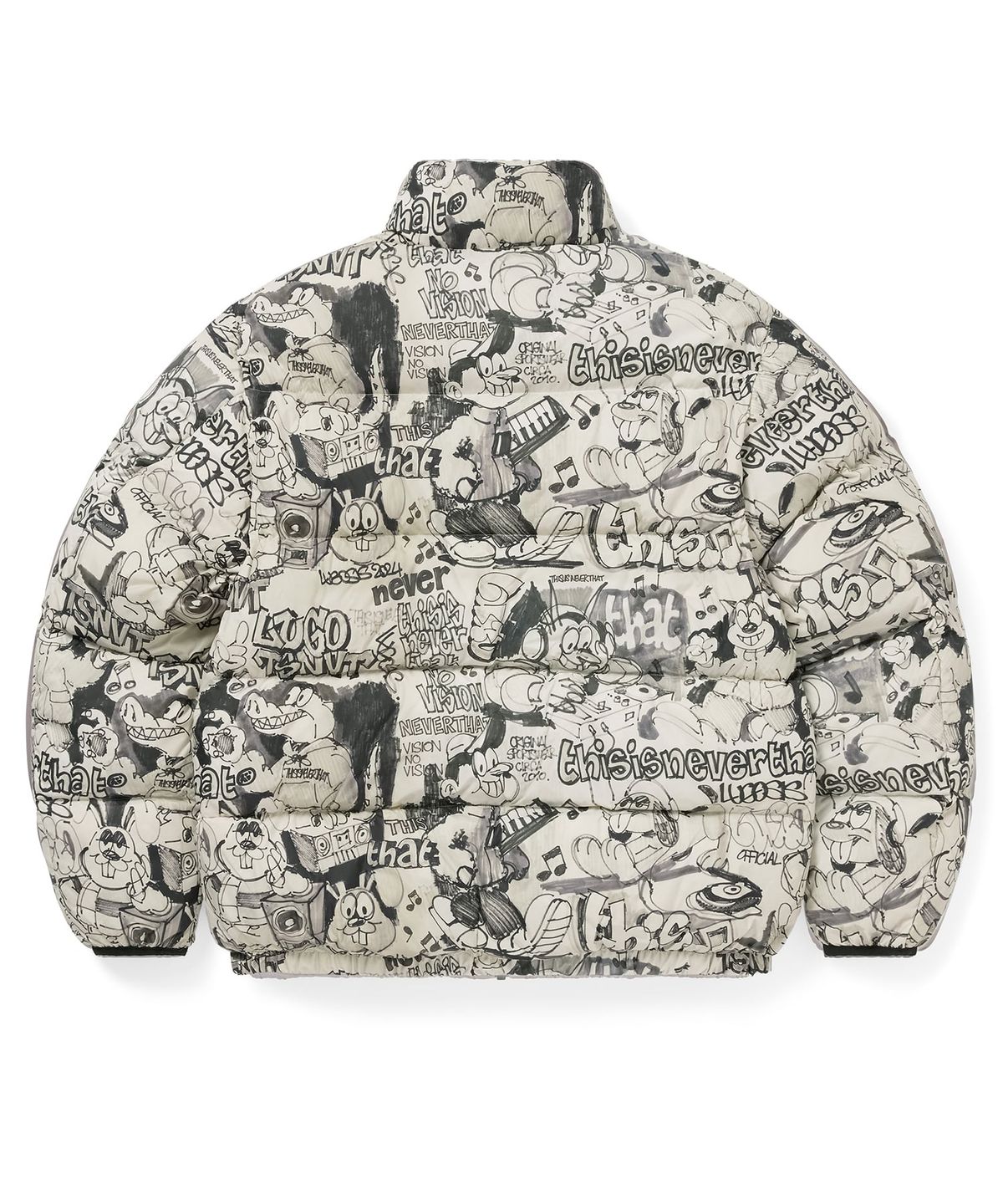 디스이즈네버댓(THISISNEVERTHAT) PERTEX T Down Jacket Graffiti