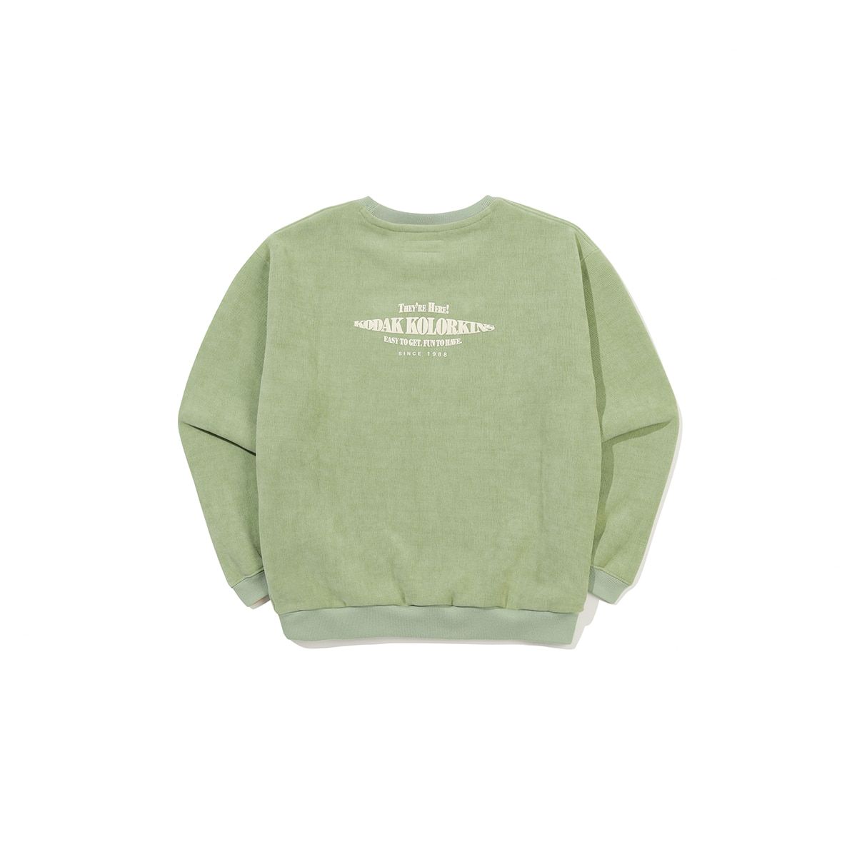 코닥 키즈(KODAK KIDS) 씨네라운지 코지 맨투맨 키즈 LIGHT GREEN