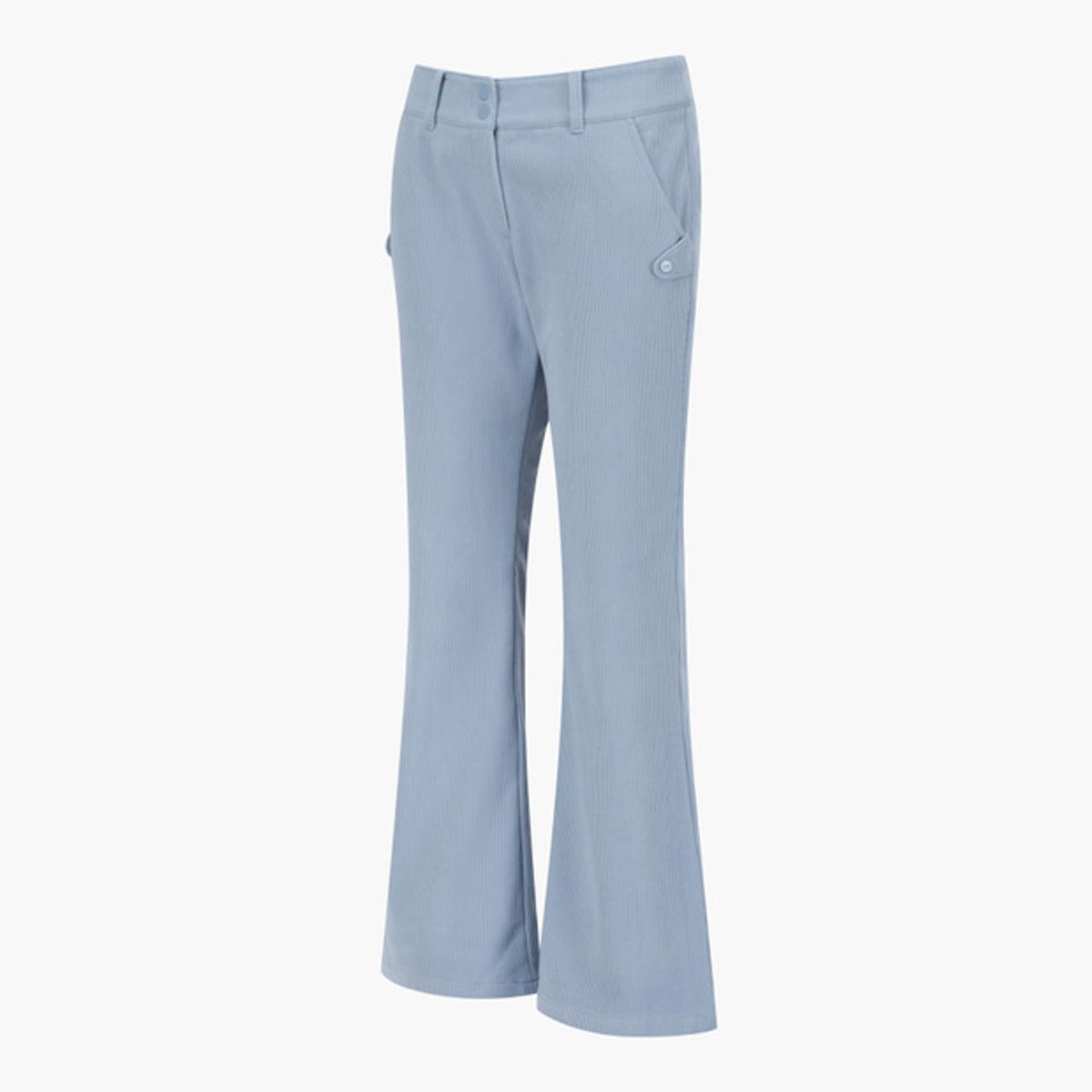 르꼬끄 골프(LECOQ GOLF) 여성 코듀로이 밴딩 부츠컷 팬츠 _LBLU GQ422LPTN1