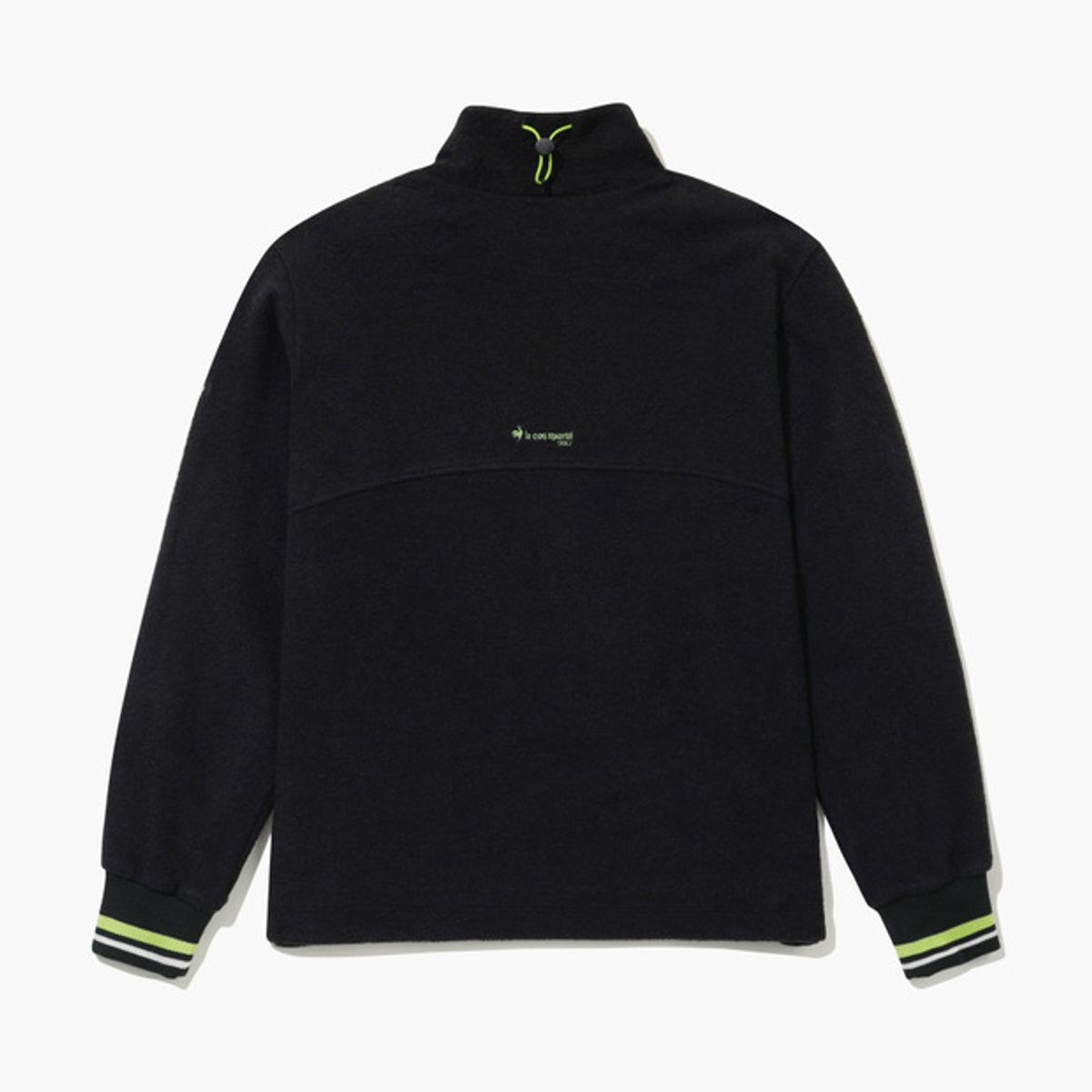 르꼬끄 골프(LECOQ GOLF) 여성 부클 방풍 긴팔 티셔츠 _BLCK GQ422LRLO1