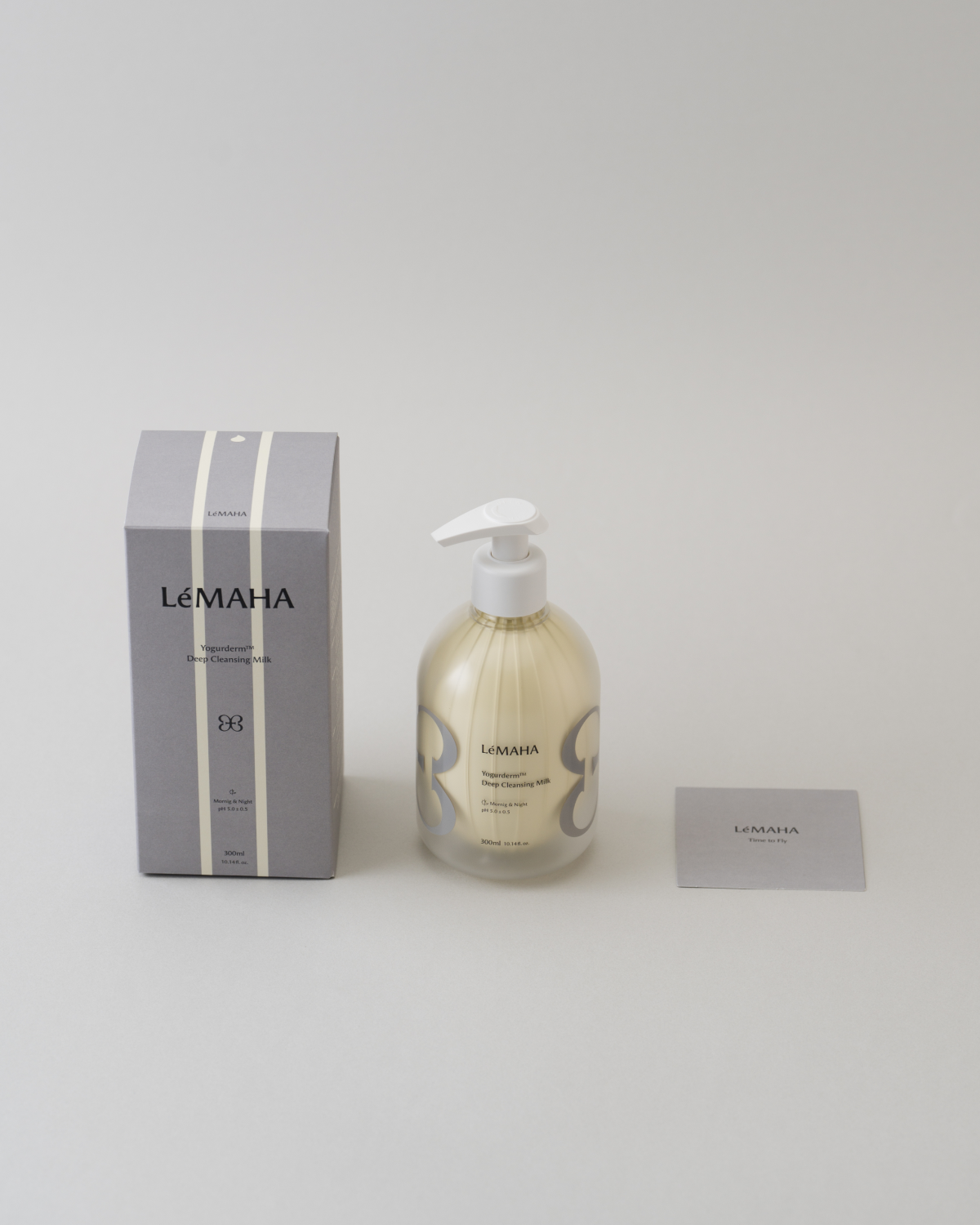 르마하(LEMAHA) [3SET] 요거덤 딥 클렌징밀크 300ml 3ea+탄보솜 70매 1box 증정