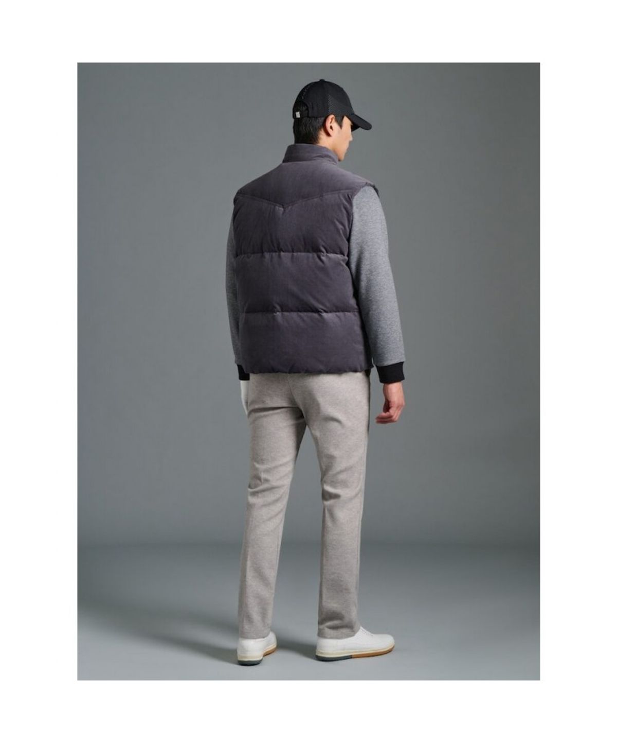 빈폴골프(BEANPOLE GOLF) 남성 셋업 팬츠 - 애쉬
