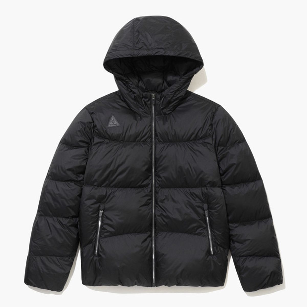르꼬끄 골프(LECOQ GOLF) 남성 경량 글로시 다운 점퍼 _BLCK GQ421MDJO1