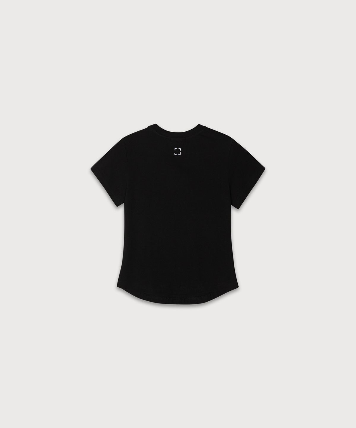 뮤제(MUSEE) MUSEE Logo Slim Fit Essentiel T-Shirt_Black