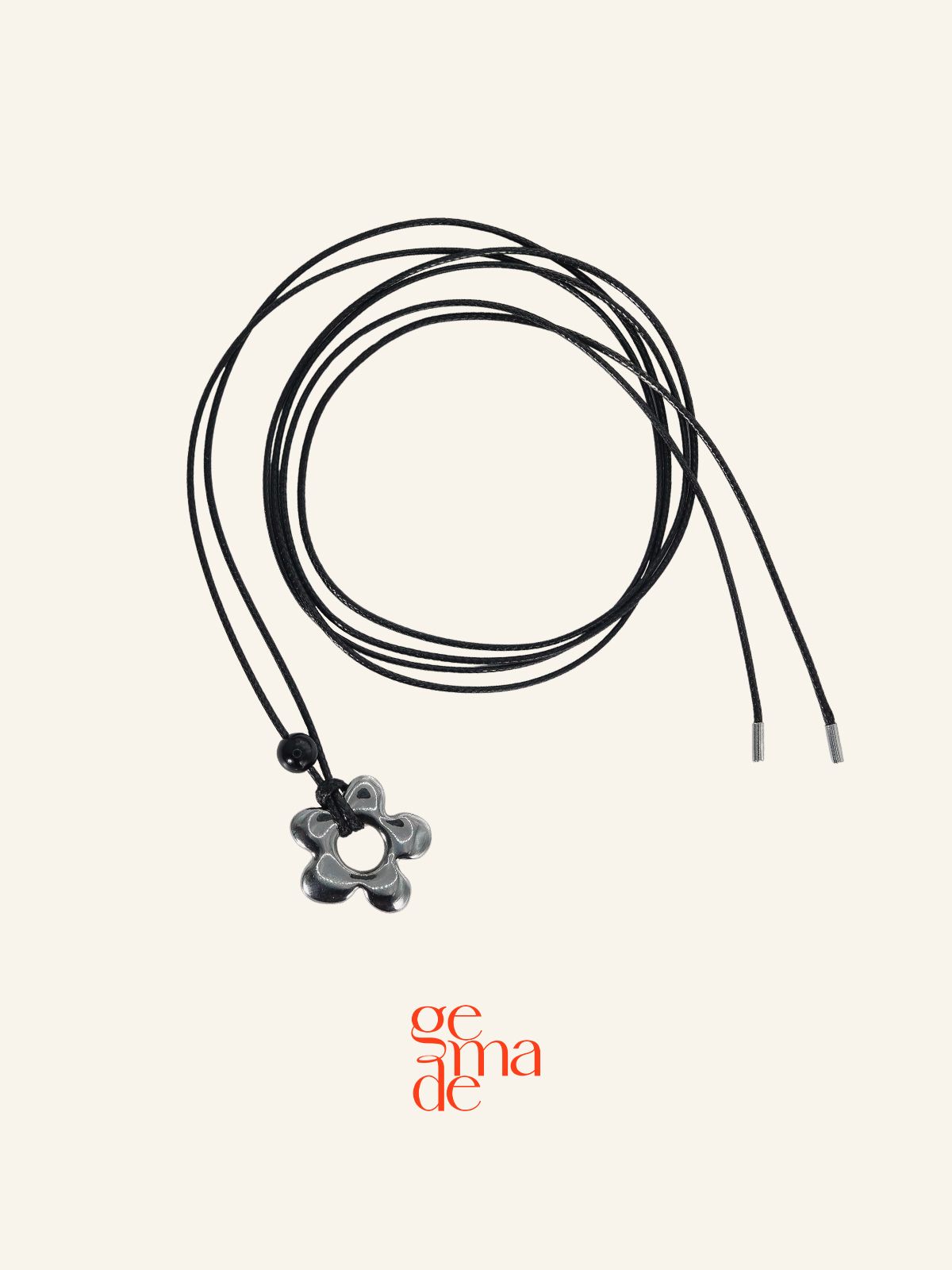 제마드(GEMADE) Tied Bloom necklace #N093
