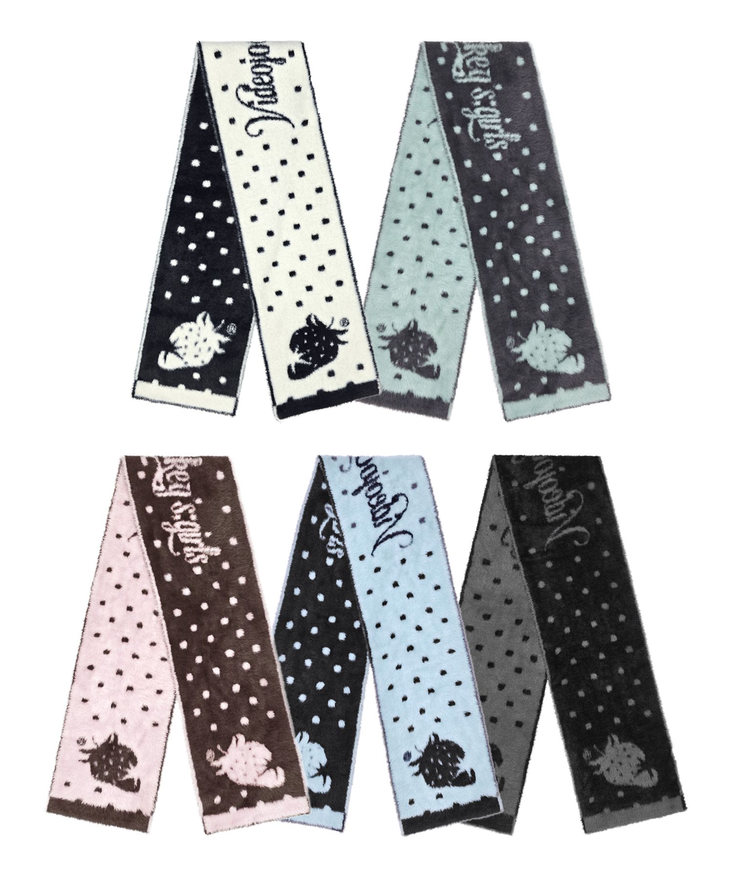 MUSINSA公式 | VIDEO JOCKEY スタベリーマフラー [ブラウン]