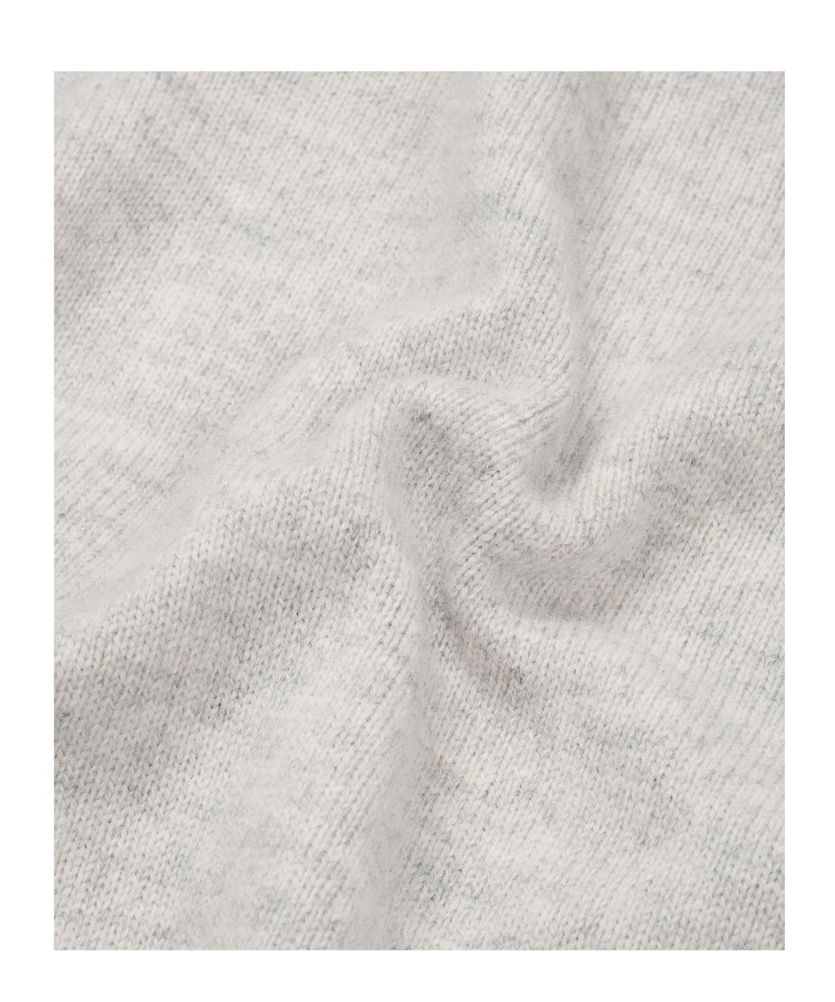 이티씨이(ETCE) (BASE) LAYERED CUFF ROUND KNIT (OATMEAL)