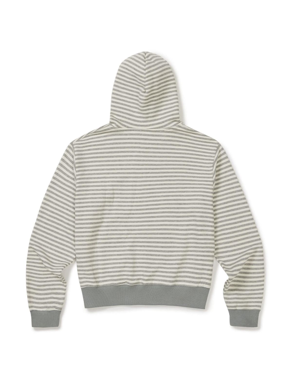 엠엠엘지(MMLG) [Mmlg] MELGE STRIPE HOOD ZIP UP (MELANGE GREY)